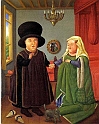 BOTERO FERNANDO (1932) - I coniugi Arnolfini da Van Eyck